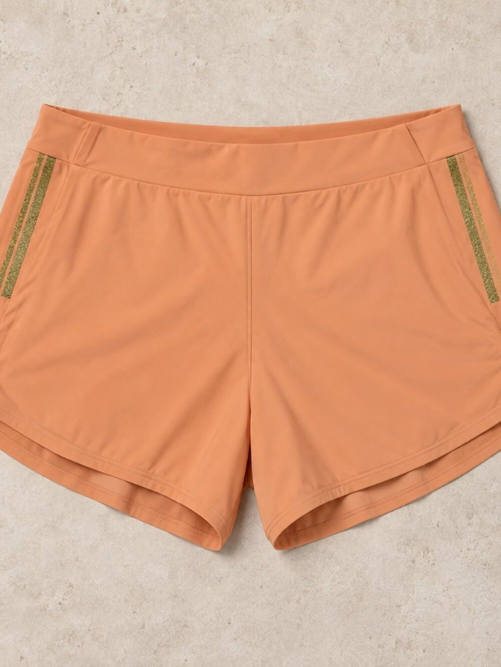 Rhone Breakaway Lined Athletic Shorts Orange Haze XS NWT